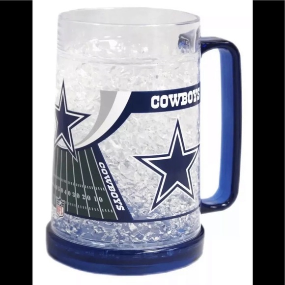 *SOLD OUT* NFL Dallas Cowboys Football Freezer Mug - Picture 2 of 3